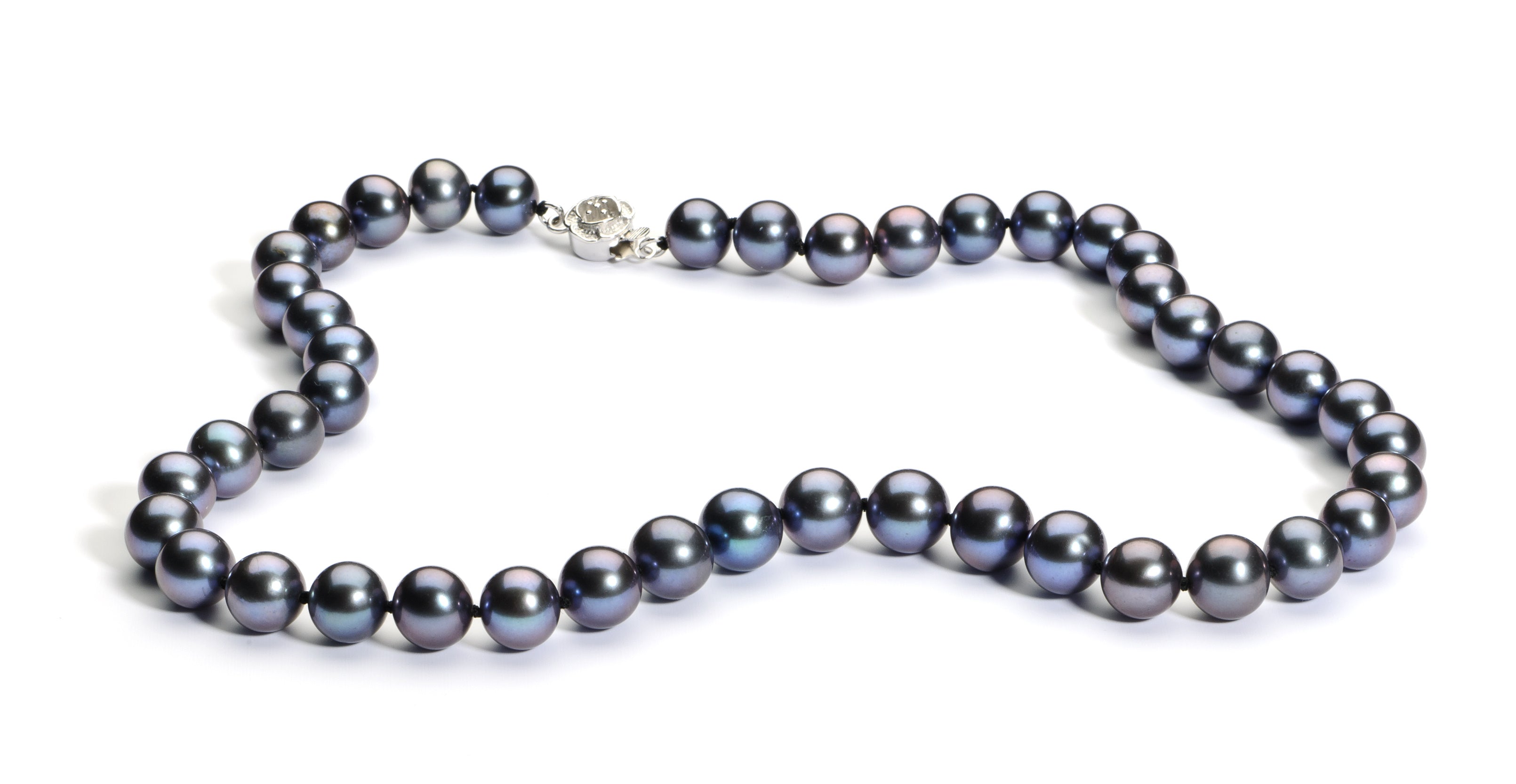 9.0 mm Black Freshwater Pearl Necklace