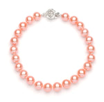 Full Set of 7.0-8.0 mm Pink Freshwater Pearls