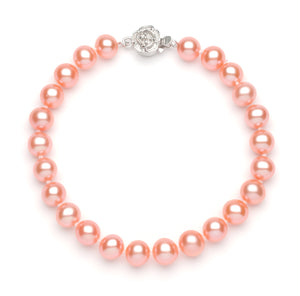 Full Set of 7.0-8.0 mm Pink Freshwater Pearls