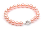 8.0-9.0 mm Pink Freshwater Pearl Bracelet