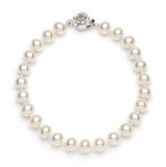 Necklace/Bracelet Set 6.0-7.0 mm White Freshwater Pearls