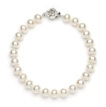 Necklace/Bracelet Set 6.0-7.0 mm White Freshwater Pearls