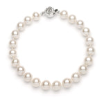 Necklace/Bracelet Set 8.0-9.0 mm White Freshwater Pearls