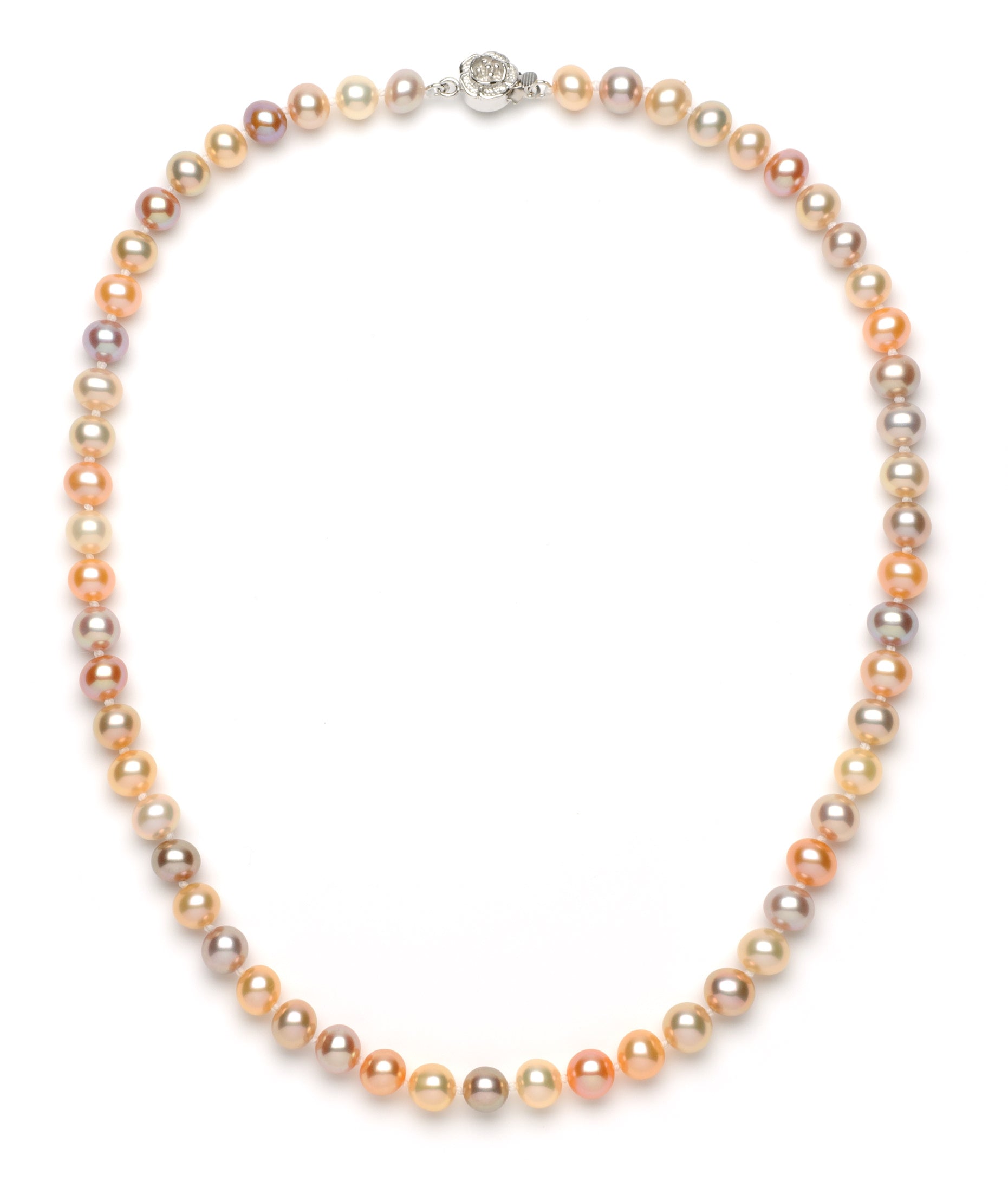 Full Set of 6.0-7.0 mm Multi-color Freshwater Pearls