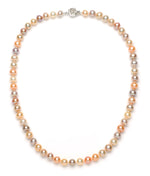 Full Set of 6.0-7.0 mm Multi-color Freshwater Pearls