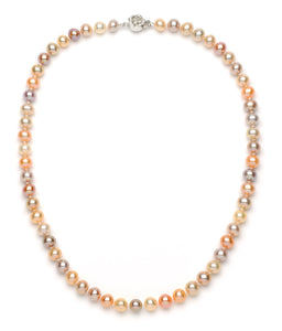 Full Set of 6.0-7.0 mm Multi-color Freshwater Pearls
