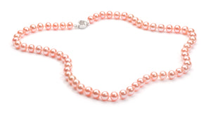 6.0-7.0 mm Pink Freshwater Pearl Necklace
