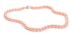 8.0-9.0 mm Pink Freshwater Pearl Necklace