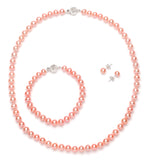 Full Set of 6.0-7.0 mm Pink Freshwater Pearls
