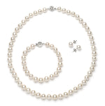 Full Set of 9 mm White Freshwater Pearls
